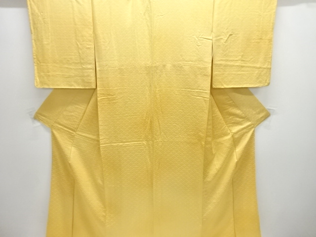 JAPANESE KIMONO / SEIGAIHA PATTERN WOVEN TSUKESAGE IROMUJI